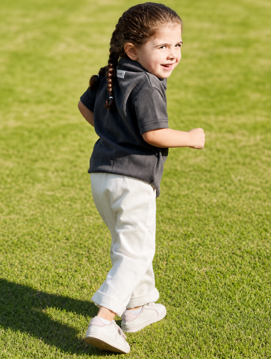 mammisi truffle polo set, worn by a child