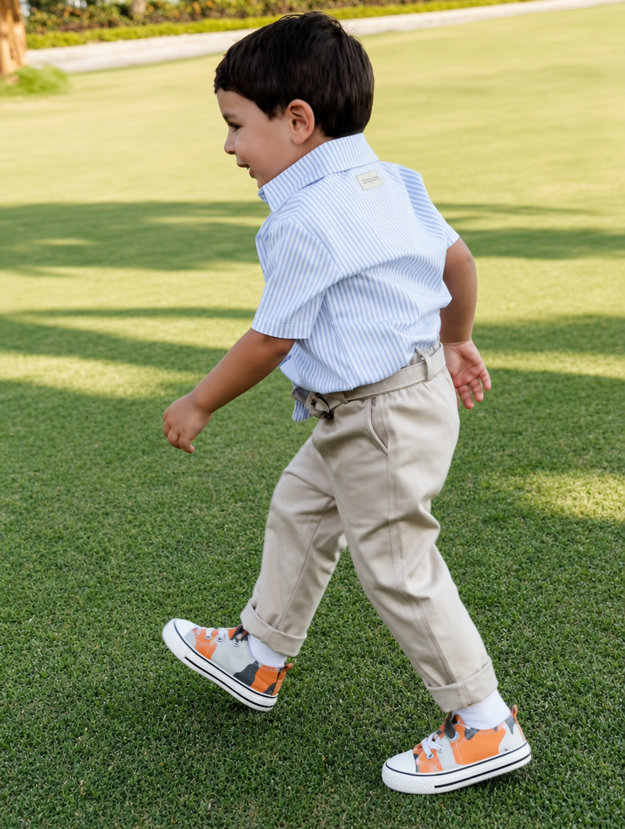 mammisi coastal blue, worn by a child